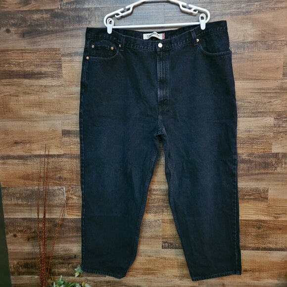 Vtg Levi's Jeans Mens 48x30 Measures 44x29 Comfort Fit 560 Black Denim Cotton